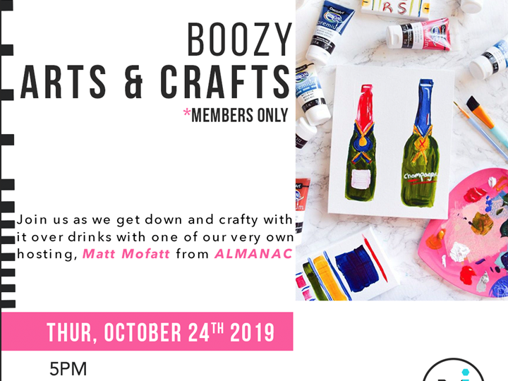 Boozy Arts & Crafts